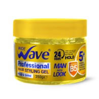 wide wave professional hair styling gel yellow 350 Gram