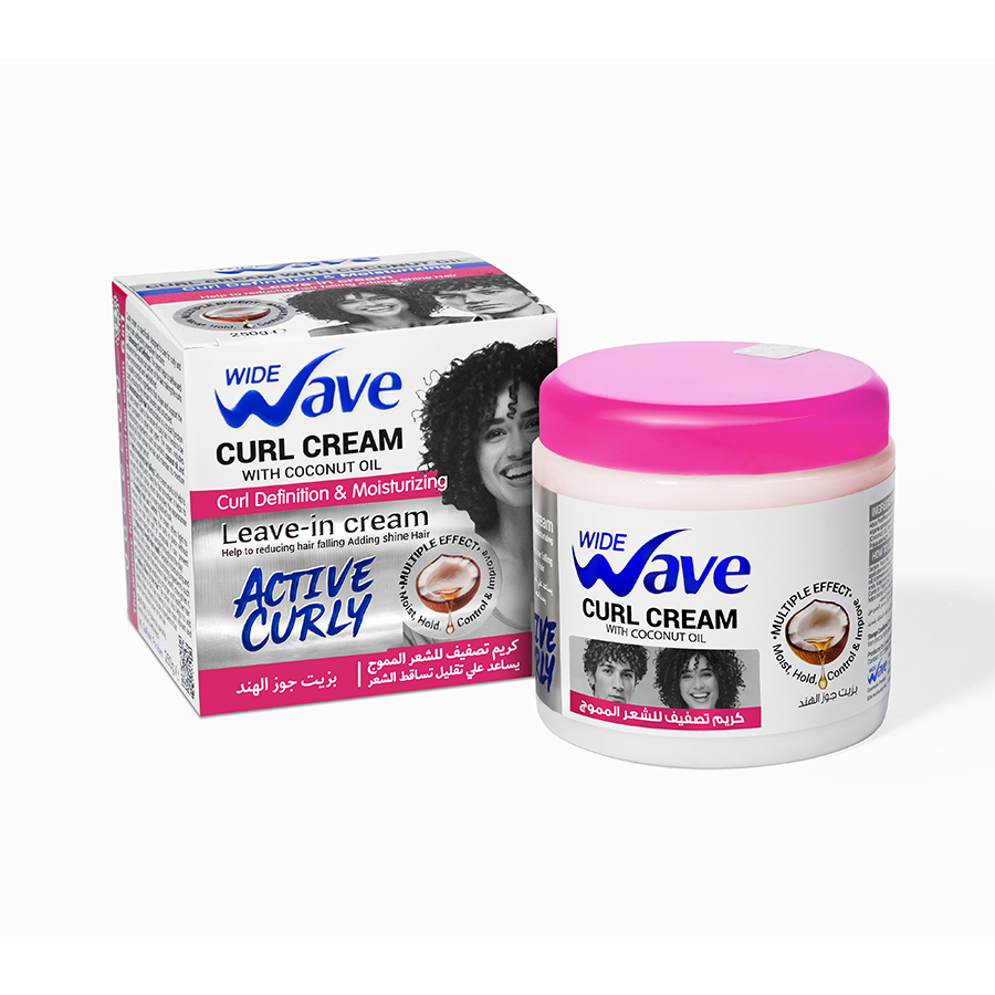 CURL CREAM WITH COCONUT OIL
